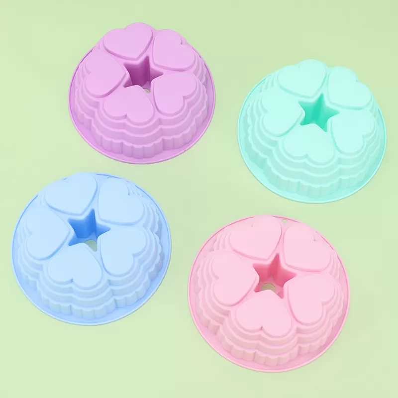 YH-205 Silicone Valentine's Day  Cake Mold