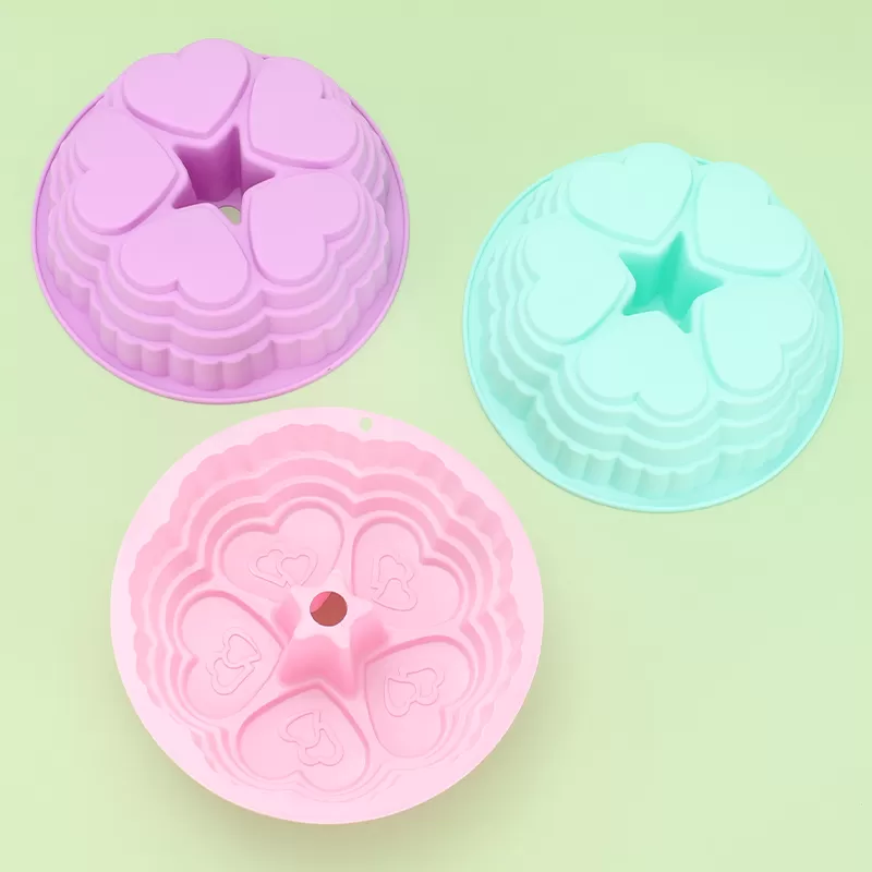 YH-205 Silicone Valentine's Day  Cake Mold