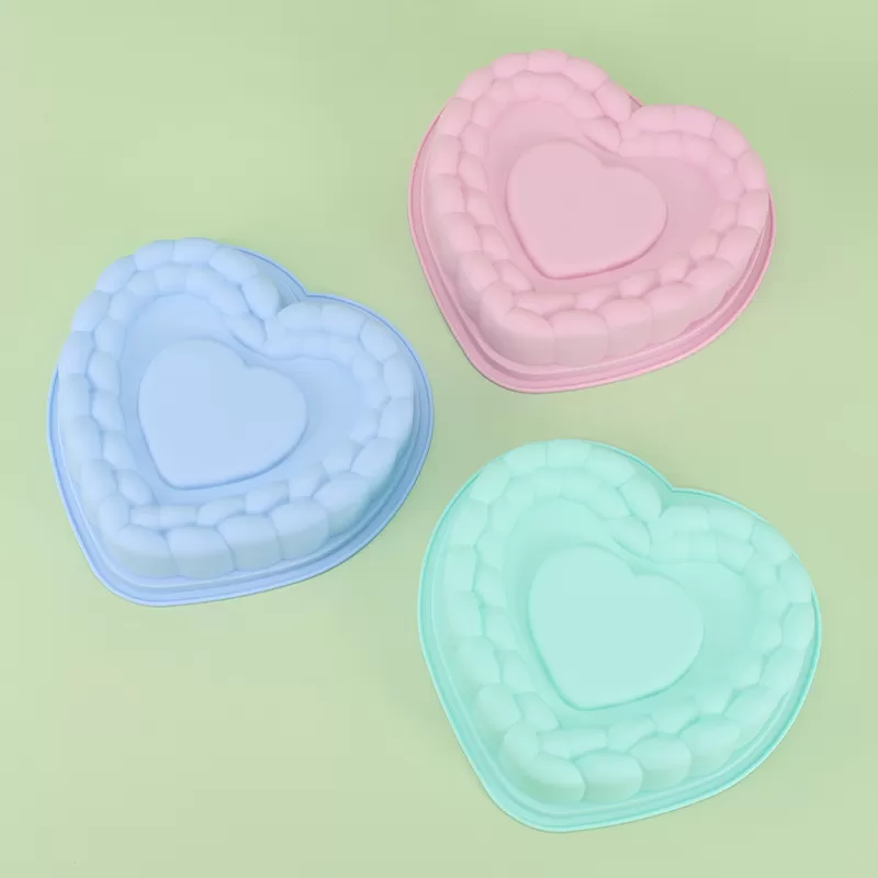 YH-406 Silicone Valentine's Day  Cake Mold