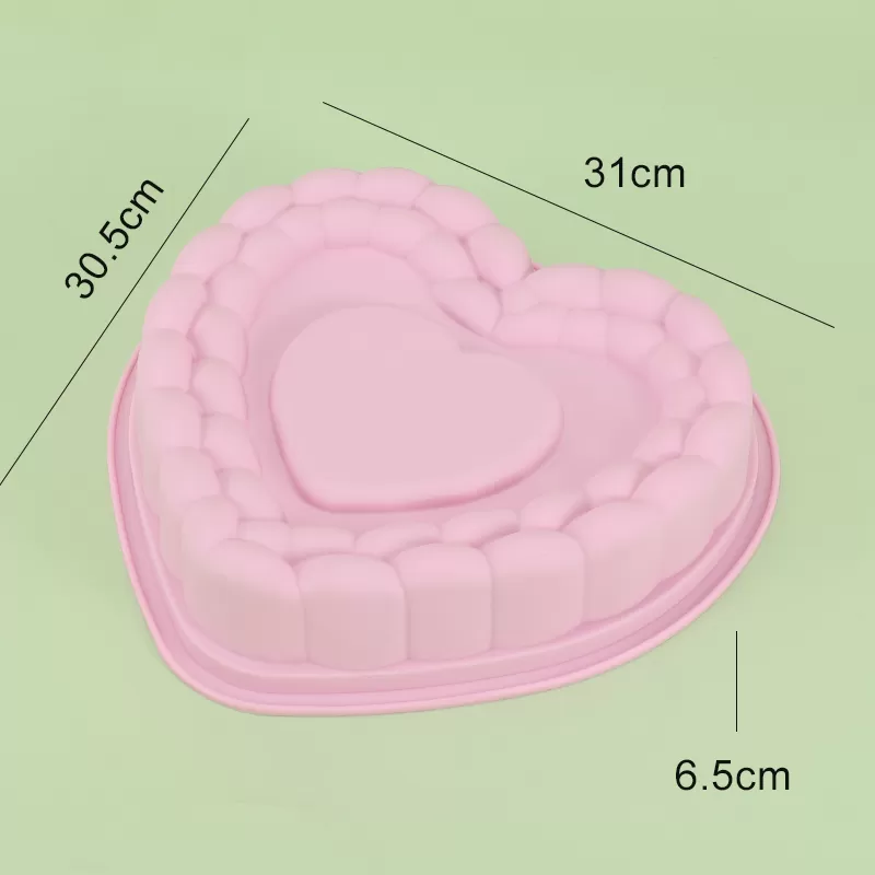 YH-406 Silicone Valentine's Day  Cake Mold