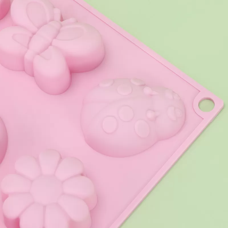 YH-076 Silicone Spring Day Cake Mold