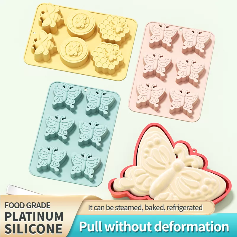 YH-1103 Silicone Spring Day Cake Mold