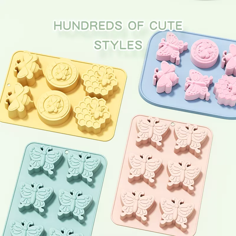 YH-1103 Silicone Spring Day Cake Mold