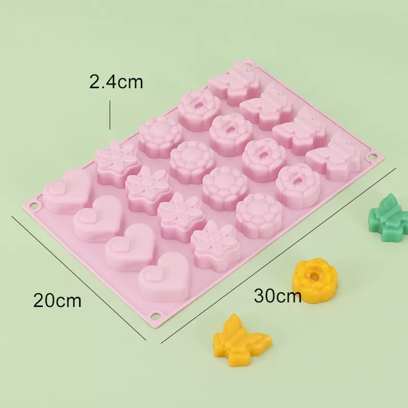 YH-517 Silicone Spring Day Cake Mold