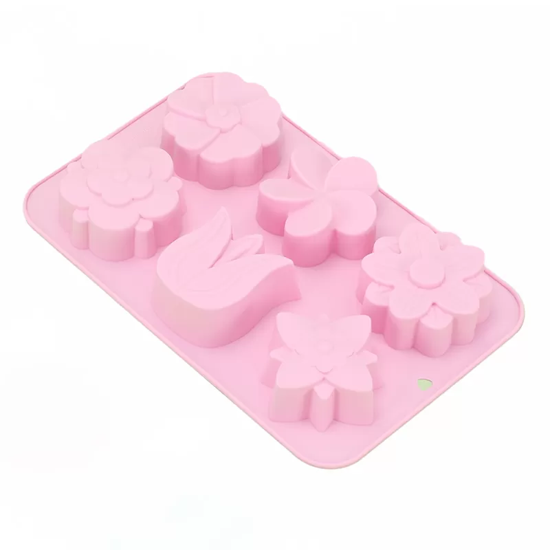 YH-116 Silicone Spring Day Cake Mold