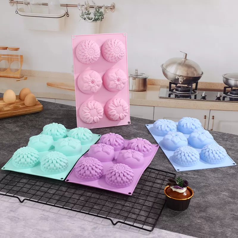 YH-008 Silicone Spring Day Cake Mold