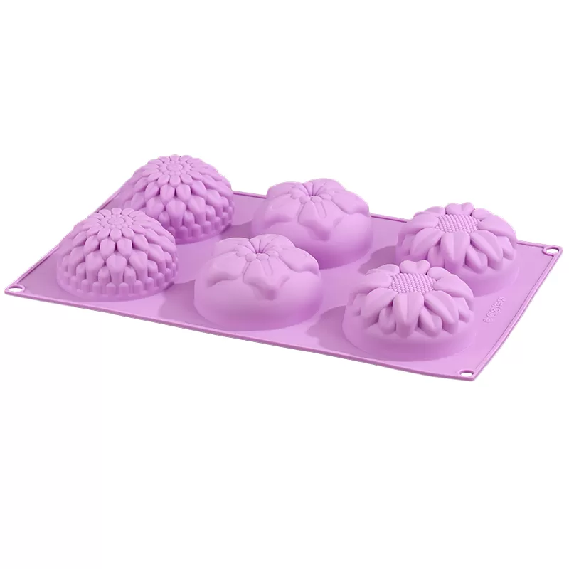 YH-008 Silicone Spring Day Cake Mold