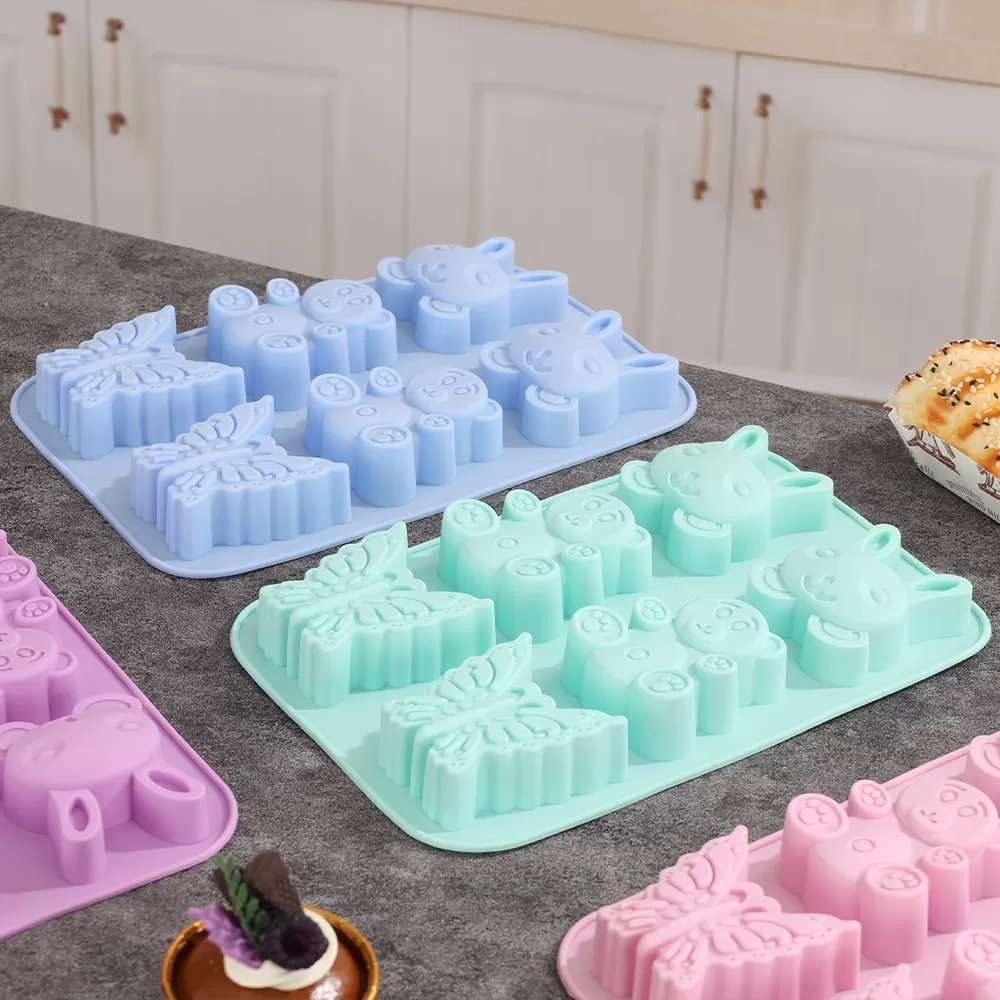 YH-161 Silicone Spring Day Cake Mold