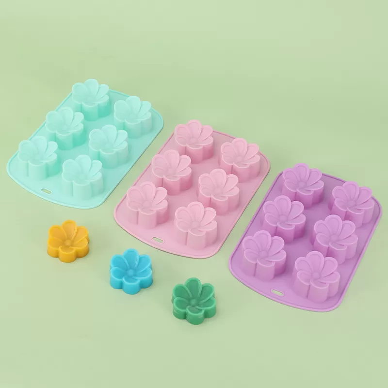 YH-508 Silicone Spring Day Cake Mold