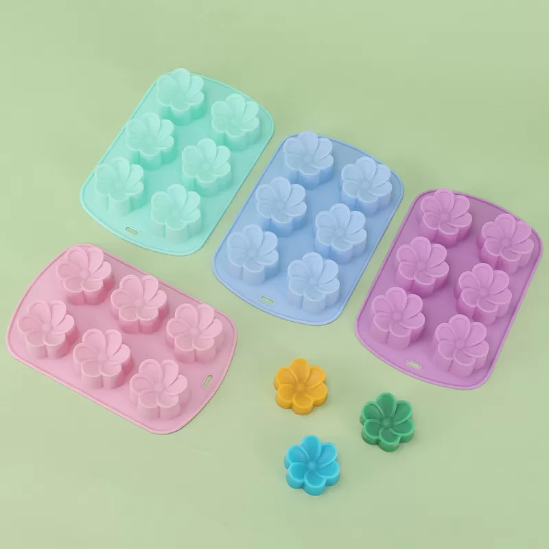YH-508 Silicone Spring Day Cake Mold