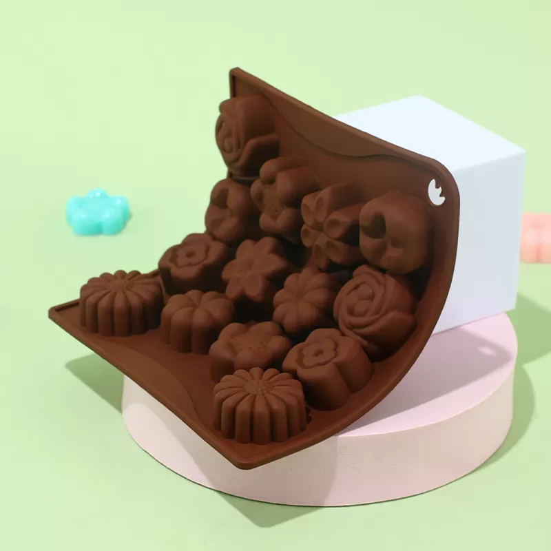 YH-472 Silicone Spring Day Cake Mold