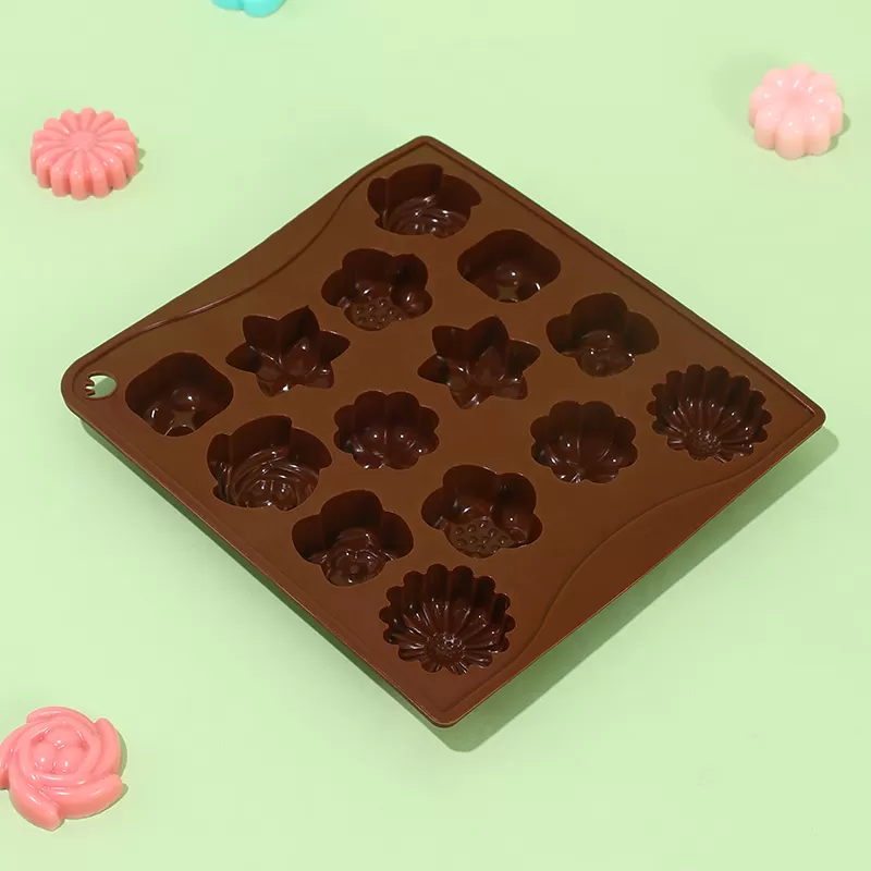YH-472 Silicone Spring Day Cake Mold