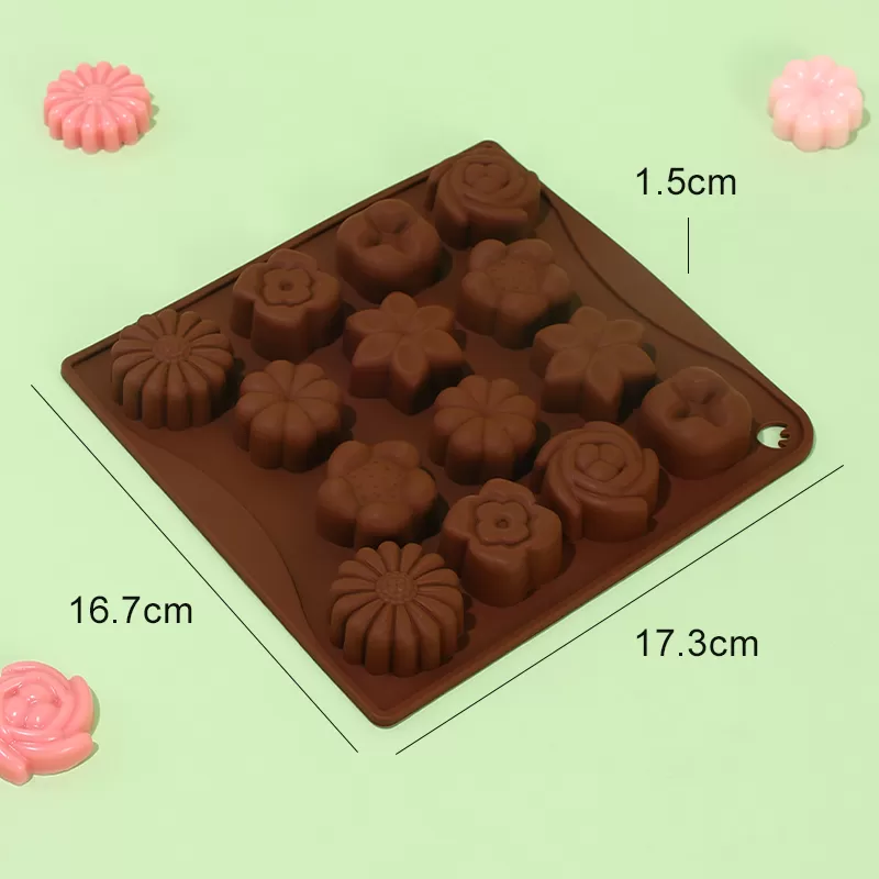 YH-472 Silicone Spring Day Cake Mold