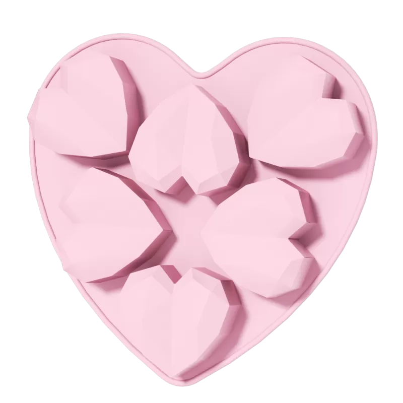 YH-810 Silicone Valentine's Day  Cake Mold