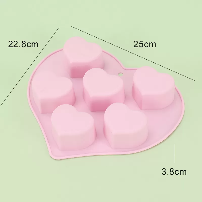 YH-415 Silicone Valentine's Day  Cake Mold