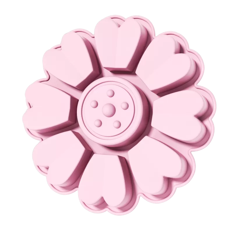 YH-190 Silicone Valentine's Day  Cake Mold