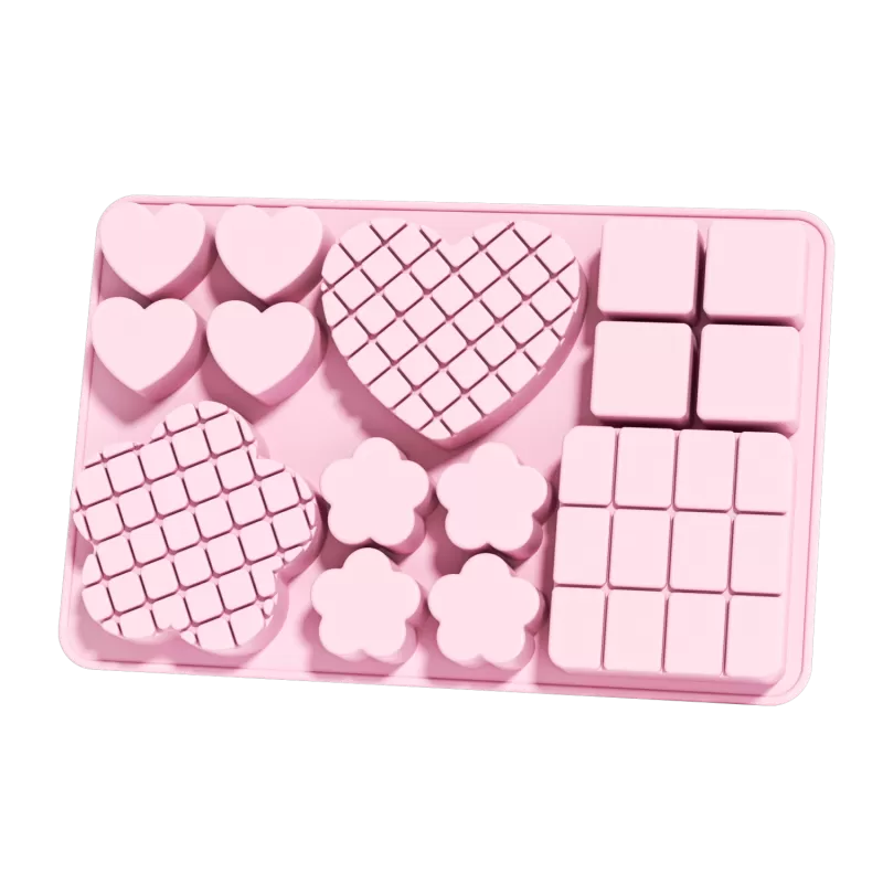 YH-943 Silicone Valentine's Day  Cake Mold