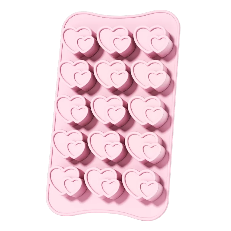 YH-197 Silicone Valentine's Day  Cake Mold