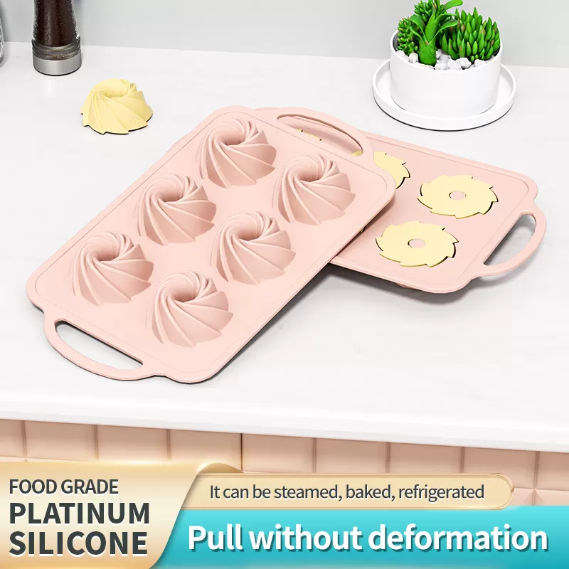 YH-1105 Silicone Cake Mold With Iron Ring