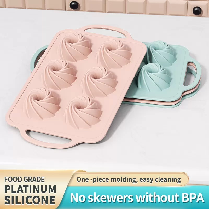 YH-1105 Silicone Cake Mold With Iron Ring