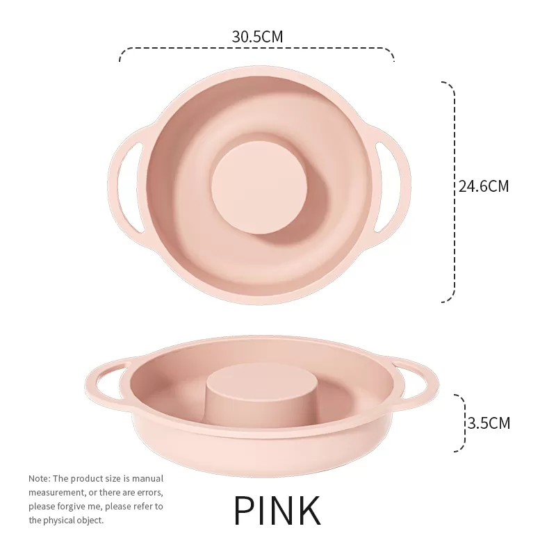 YH-1101 Silicone Cake Mold With Iron Ring