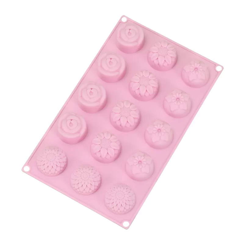YH-066 Silicone Spring Day Cake Mold