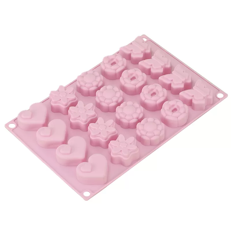 YH-517 Silicone Spring Day Cake Mold
