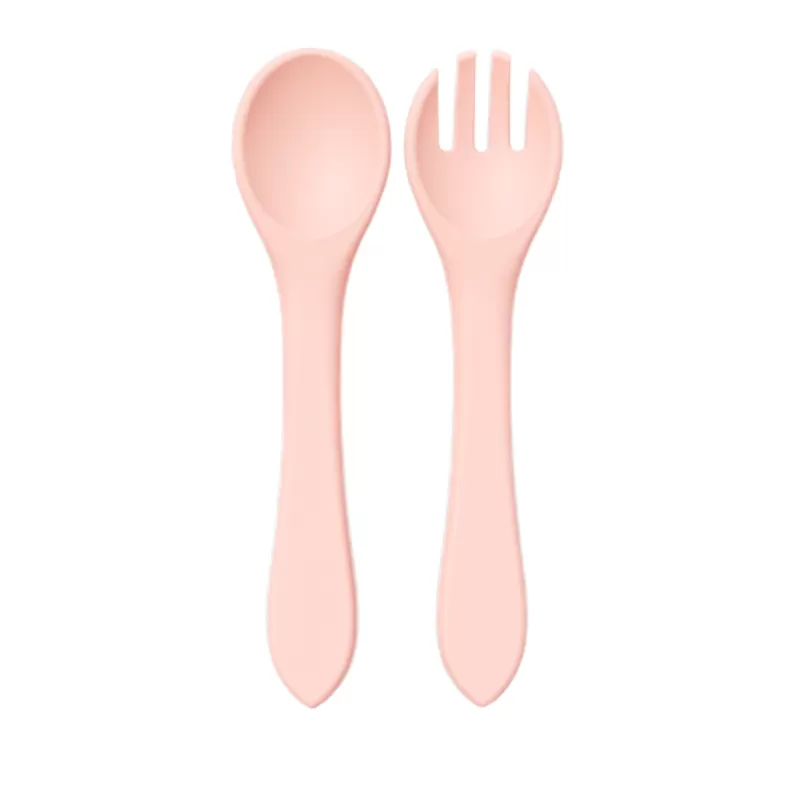 YH-992 , 986 Silicone Baby Spoon & Fork