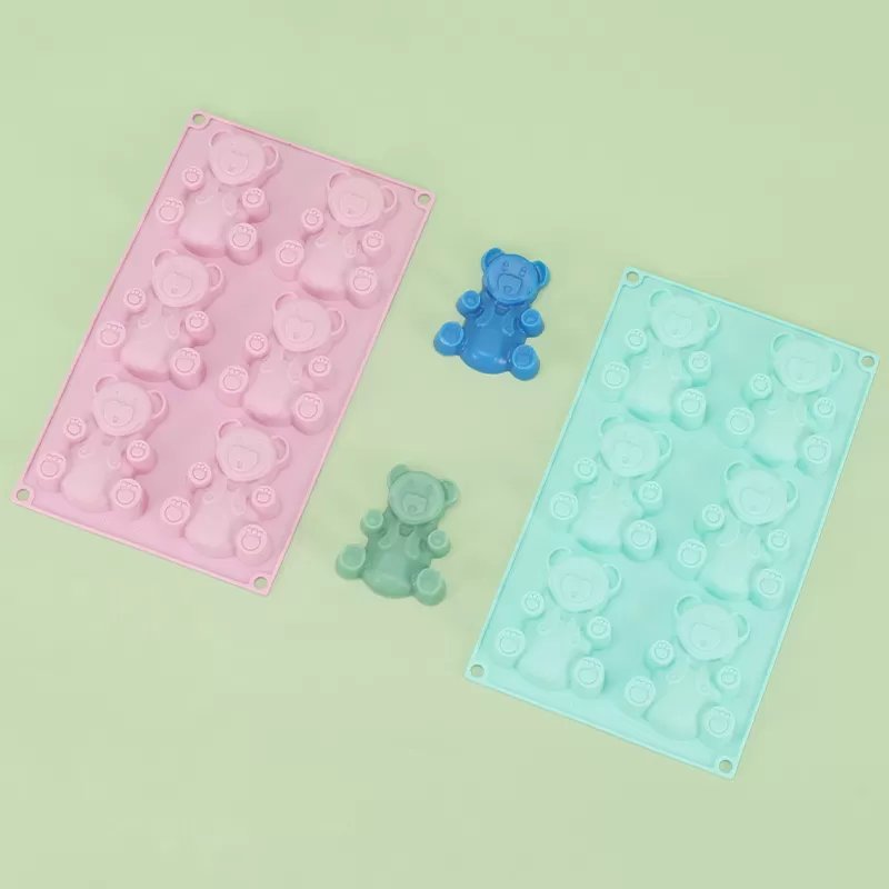 YH-256 Silicone 6-Hole Cake Mold