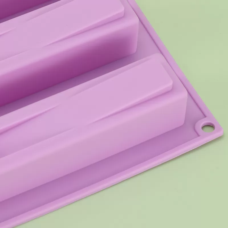 YH-396 Silicone 6-Hole Cake Mold