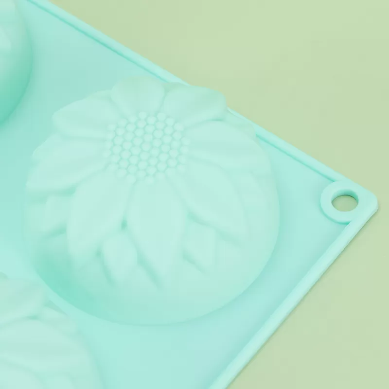 YH-356 Silicone 6-Hole Cake Mold