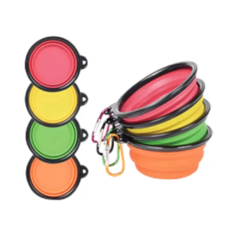 YH-NR12 Foldable silicone dog bowl